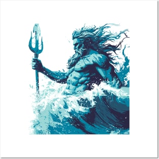 poseidon Posters and Art